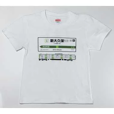【メーカー取寄】山手線Ｔシャツ 16 新大久保駅（ＸＬ）