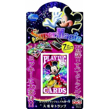 【メーカー取寄】大変身トランプ　ミッキーマウス