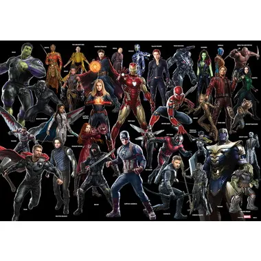 |メーカー品切れ中|【メーカー取寄】R-1000-630 マーベル　グレート　キャラクターズ