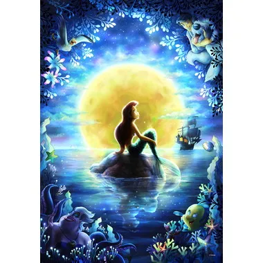 |メーカー品切れ中|【メーカー取寄】DPG-500-596 月夜の願い（リトル・マーメイド）〈ピュアホワイト〉