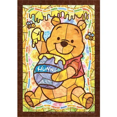 DSG-266-972 プーさん　ステンドグラス