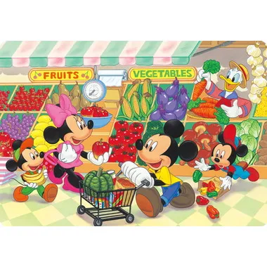 チャイルドパズル　スーパーでおかいもの