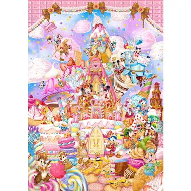 |メーカー品切れ中|【メーカー取寄】D-300-053 ミッキーのスイート キングダム