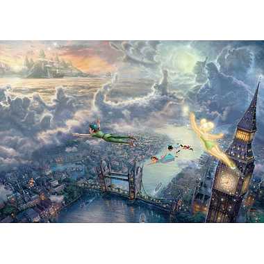 【バックオーダー対応】D-1000-031 Tinker Bell and Peter Pan Fly to Never Land