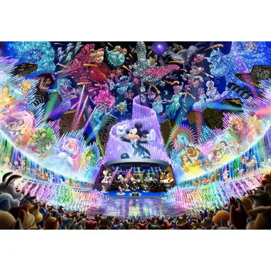 D-1000-399 ディズニーウォータードリームコンサート 1000P
