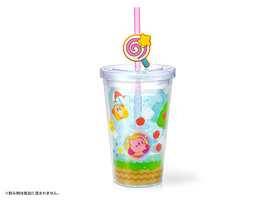 【メーカー取寄】星のカービィ　ストロータンブラー（むてきキャンディー）