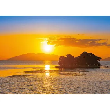 【メーカー取寄】500-339 夕日に染まる宍道湖