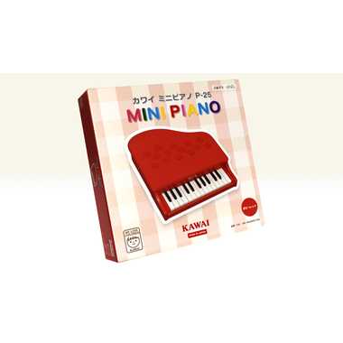 【メーカー取寄】1183 ミニピアノ P-25 ポピーレッド