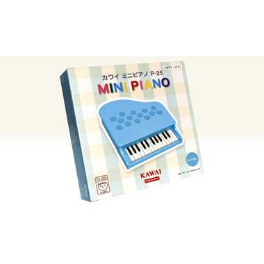【メーカー取寄】1185 ミニピアノ P-25 ミントブルー