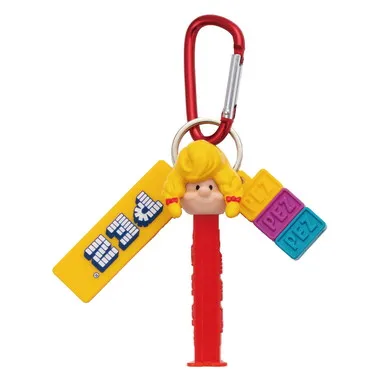 【メーカー取寄】7431-1 PEZ Key Charm(Girl)
