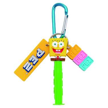 【メーカー取寄】7433-1 PEZ Key Charm(SpongeBob)