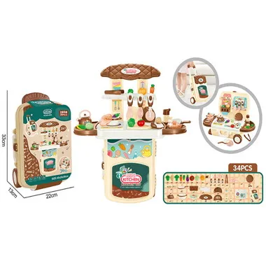 9106-2 i MINI KITCHEN キャリーケース キッチンセット