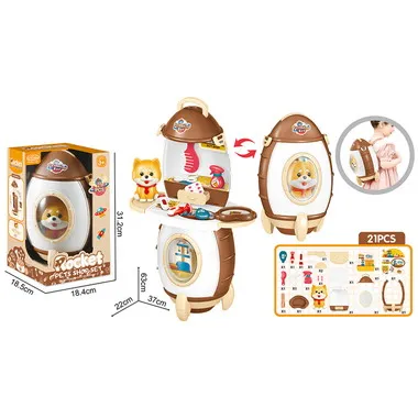 9107-1 i MINI KITCHEN ロケット ペットショップセット