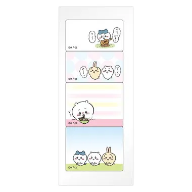 【メーカー取寄】スケジュールメモふせん②　ちいかわ