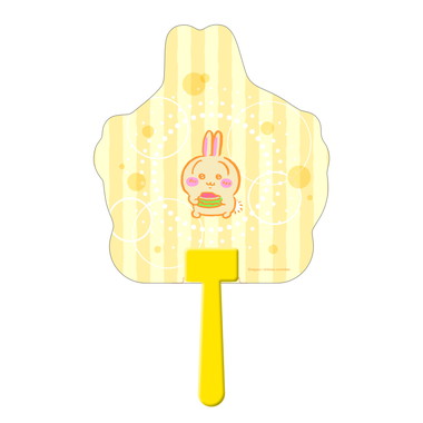 【メーカー取寄】ダイカットうちわ　うさぎ④ ちいかわ