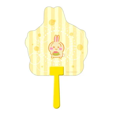 【メーカー取寄】ダイカットうちわ　うさぎ④ ちいかわ
