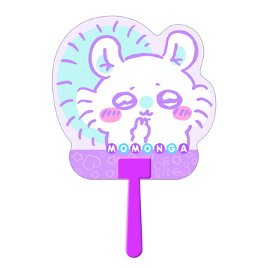【メーカー取寄】ダイカットうちわ　モモンガ③ ちいかわ
