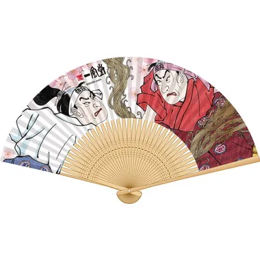 【予約】一風堂　扇子　二人の侍