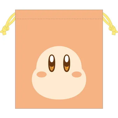 【メーカー取寄】プププフェイス　巾着　②ワドルディ　星のカービィ