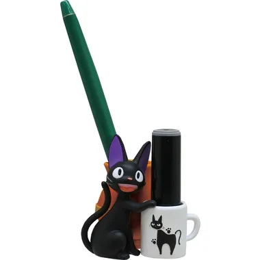 【メーカー取寄】IKT-04B  魔女の宅急便 印鑑立て ジジ