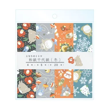 トトロ　和紙　置物 送料無料 となりのトトロ 磁器オルゴール ネコバス 木の上