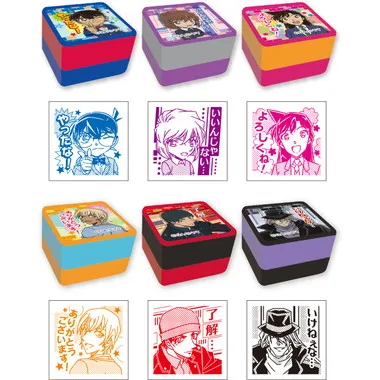 【メーカー取寄】スタンプセット　名探偵コナン