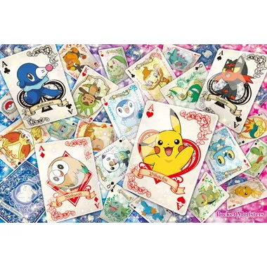 |メーカー品切れ中|【メーカー取寄】ポケットモンスター1000-MG010　ポケモントランプアート