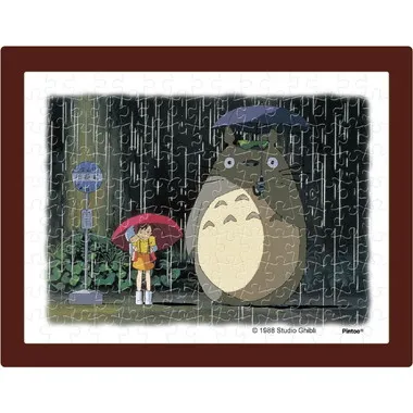 MA-13 　まめパズル　雨のバス停　スタジオジブリ