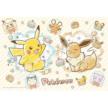 【メーカー取寄】108-L756 ポケットモンスター　ポケモンクレヨンアート