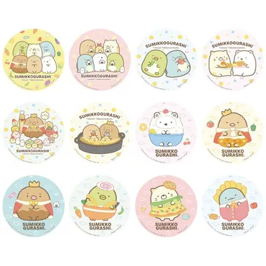 【メーカー取寄】すみっコぐらし　PACHITバッジコレクション
