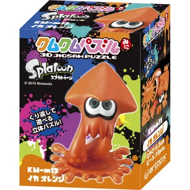 【メーカー取寄】KM-109 クムクムパズル　イカ オレンジ
