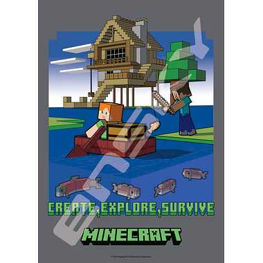 【メーカー取寄】208-124 　Gone Fishing　MINECRAFT