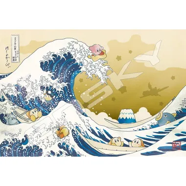 【メーカー取寄】300-ML01 　プププ三十六景 フロートアイランズ沖浪裏