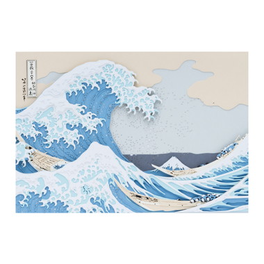 【メーカー取寄】【リニューアル】SA-C01X　葛飾北斎 冨嶽三十六景 神奈川沖浪裏