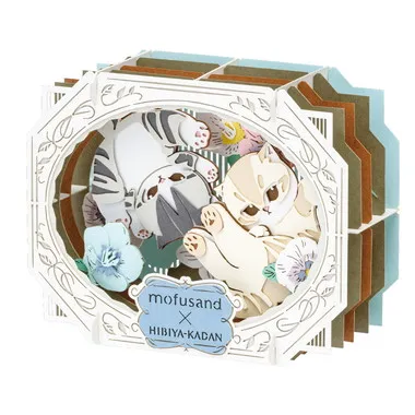 【メーカー取寄】PT-406　mofusand×日比谷花壇　Winter①