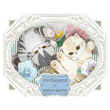 【メーカー取寄】PT-406　mofusand×日比谷花壇　Winter①