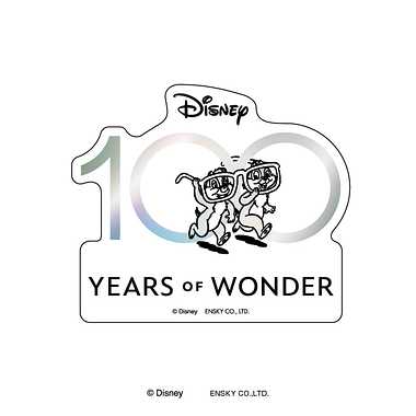 トラベルステッカー 39　Disney 100