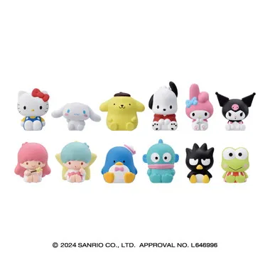 【メーカー取寄】サンリオキャラクターズ　ソフビパペットマスコット