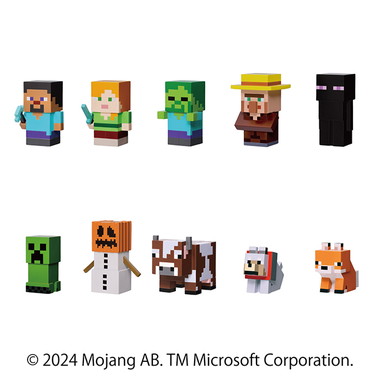 【メーカー取寄】MINECRAFT マインクラフト ソフビパペットマスコット