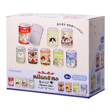 【メーカー取寄】mofusand mitamemo缶バッジ