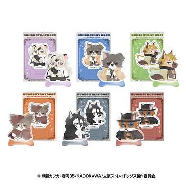 【メーカー取寄】文豪ストレイドッグス　どうぶつフォーゼ アクリルスタンドコレクション