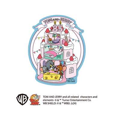 |メーカー品切れ中|【メーカー取寄】トムとジェリー　プリズムトラベルステッカー④