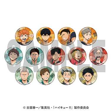 【メーカー取寄】ハイキュー!!　ラメキラカンバッジコレクション3
