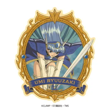 |メーカー品切れ中|【メーカー取寄】トラベルステッカー 魔法騎士レイアース②