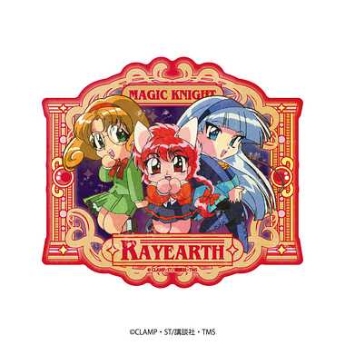 |メーカー品切れ中|【メーカー取寄】トラベルステッカー 魔法騎士レイアース⑤