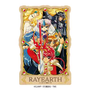 |メーカー品切れ中|【メーカー取寄】トラベルステッカー 魔法騎士レイアース⑥