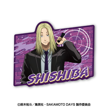 |メーカー品切れ中|【メーカー取寄】TVアニメ「SAKAMOTO DAYS」 トラベルステッカー 6.神々廻