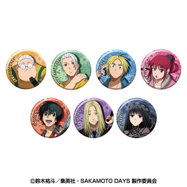 【メーカー取寄】TVアニメ「SAKAMOTO DAYS」 ラメキラカンバッジコレクション