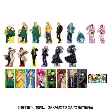 【メーカー取寄】TVアニメ「SAKAMOTO DAYS」 ダイカットクリアシート