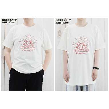 【メーカー取寄】物語シリーズ　ゆるいらすとTシャツ 1.ぱないの！